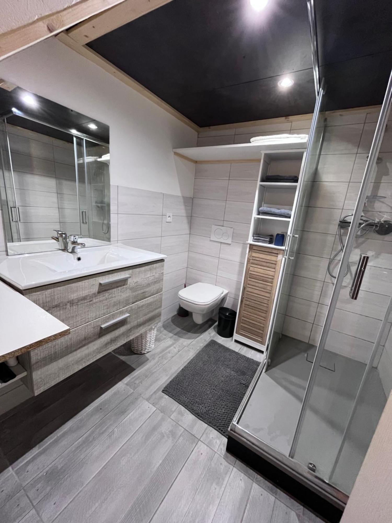Chambre Individuelle Avec Salle D'Eau - Wc Et Parking La Plagne Kültér fotó