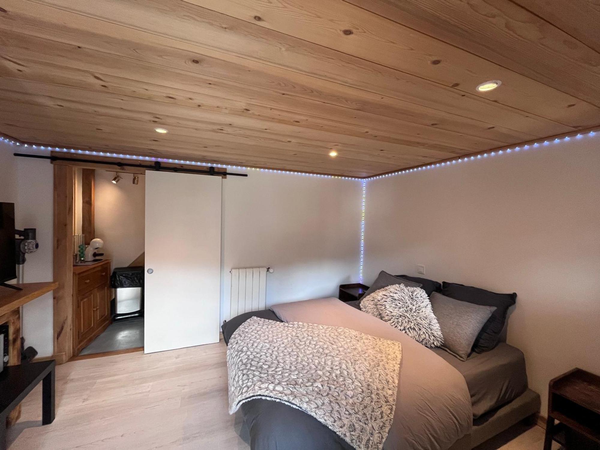 Chambre Individuelle Avec Salle D'Eau - Wc Et Parking La Plagne Kültér fotó